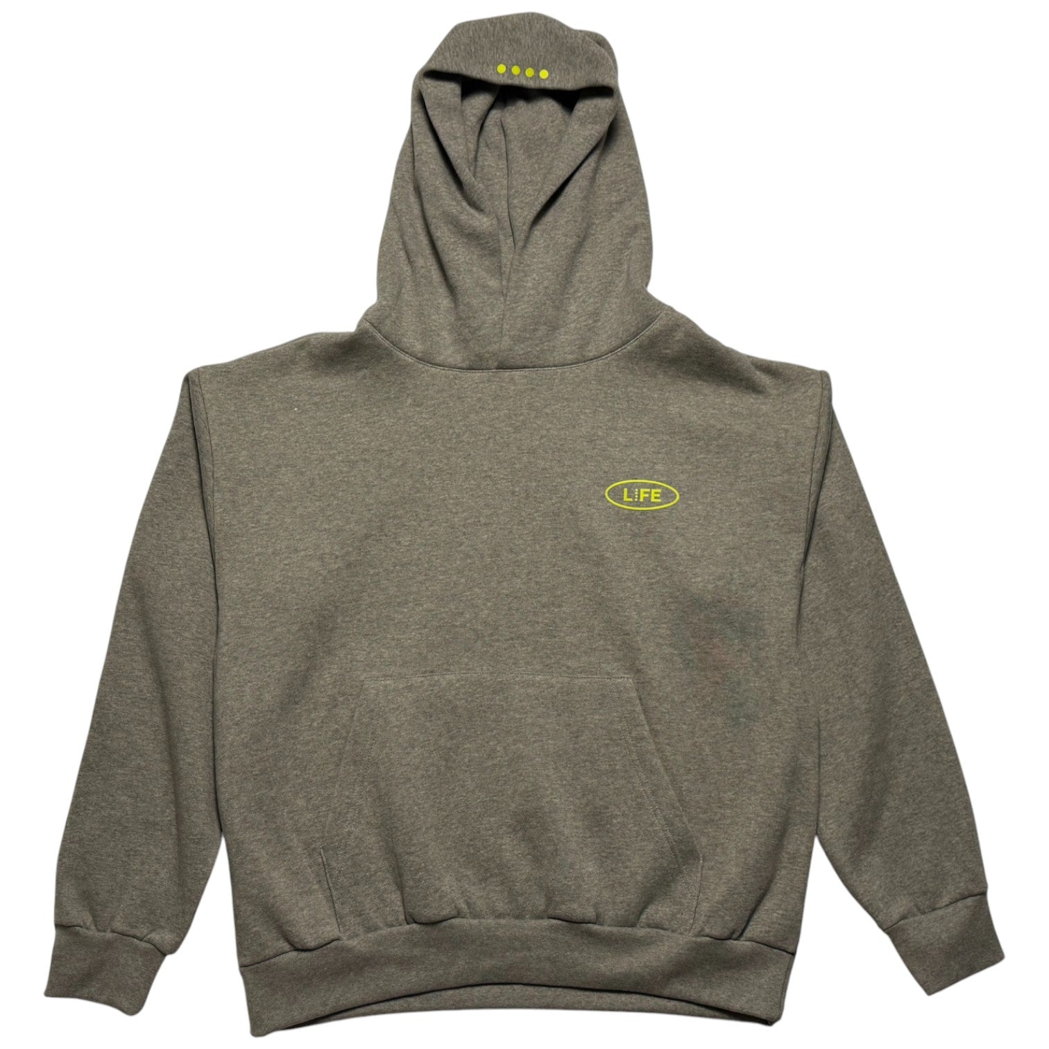 Life Logo Hoodie - Heather Grey