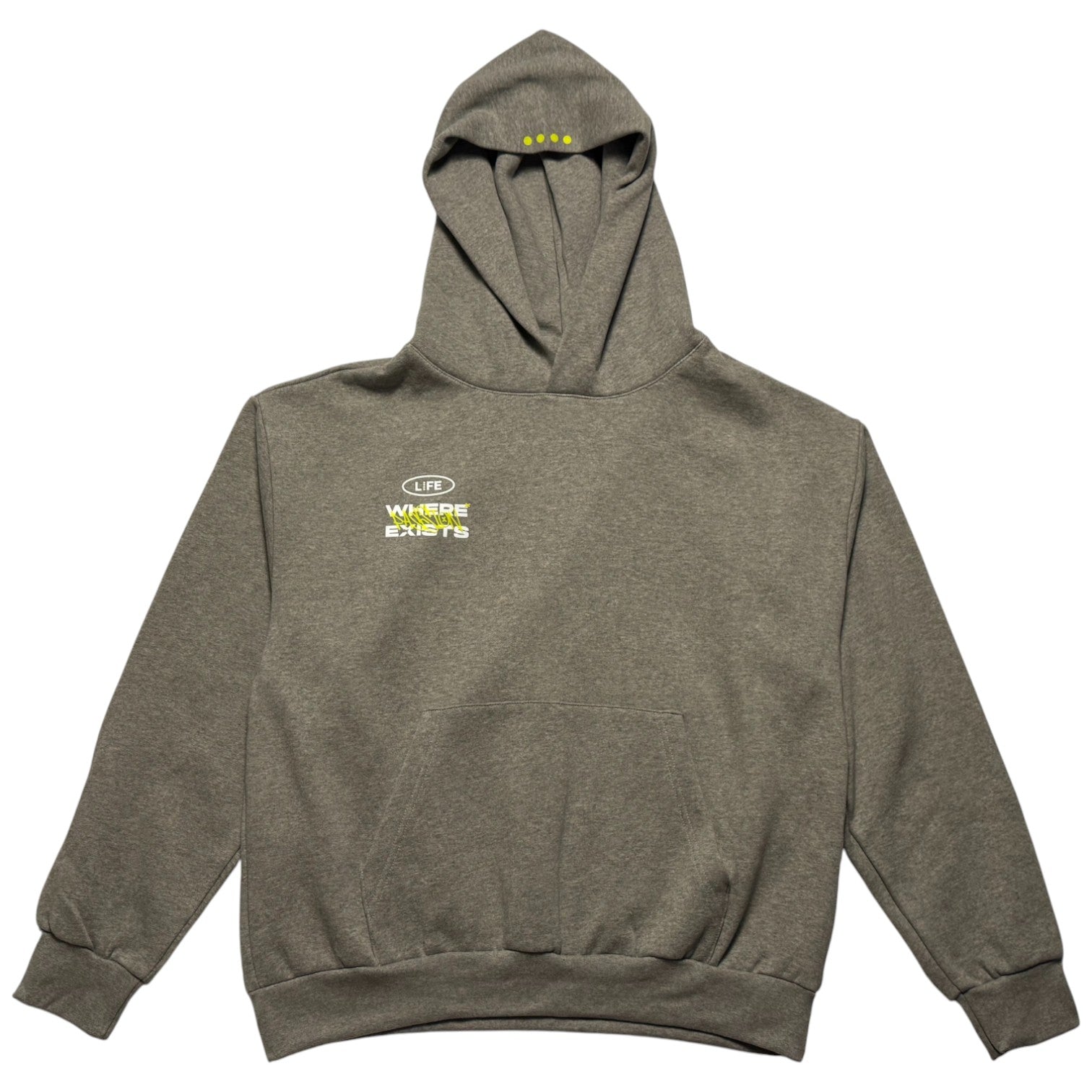 Where Passion Exists Hoodie - Heather Grey